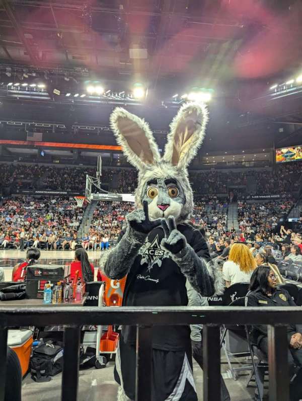 Michelob Ultra Arena, section: 121, row: A, seat: 6