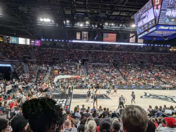 Michelob Ultra Arena, section: 105, row: J, seat: 16