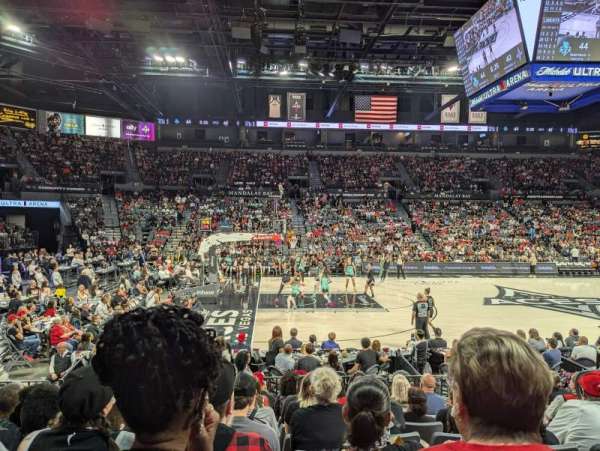 Michelob Ultra Arena, section: 105, row: J, seat: 16