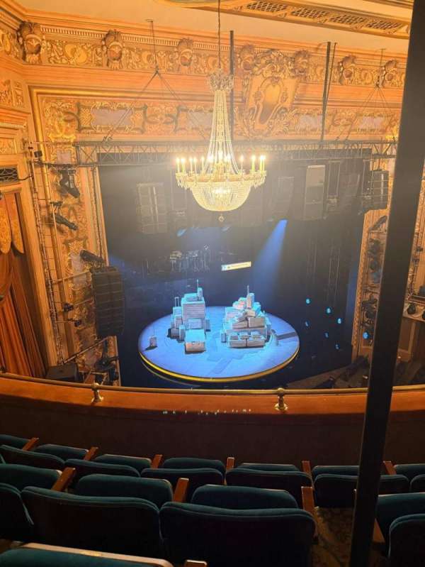 Longacre Theatre, section: Balcony L, row: D, seat: 14