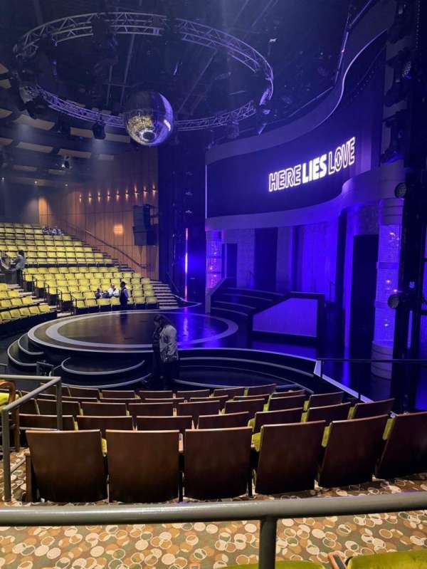 Mark Taper Forum, section: Floor, row: G, seat: 46
