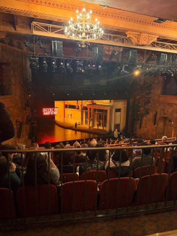 August Wilson Theatre, section: Mezzanine L, row: H, seat: 11