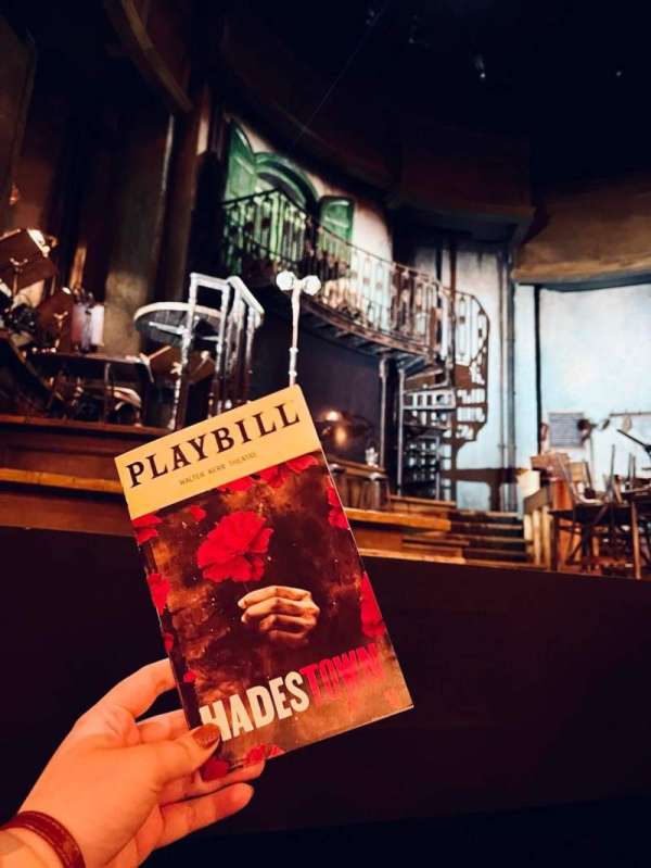 Walter Kerr Theatre, section: Orchestra L, row: B, seat: 1