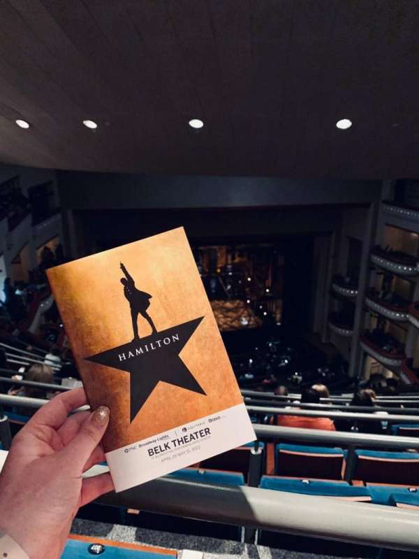 Belk Theater, section: Balcony L, row: K