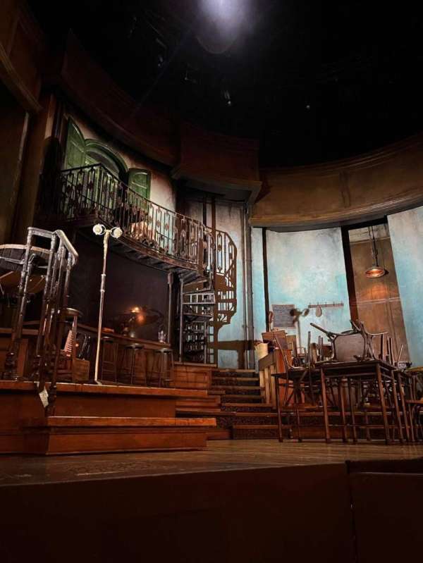 Walter Kerr Theatre, section: Orchestra L, row: B, seat: 1