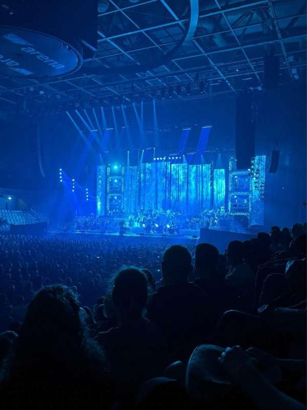 SAP Arena, section: 205, row: 1, seat: 35