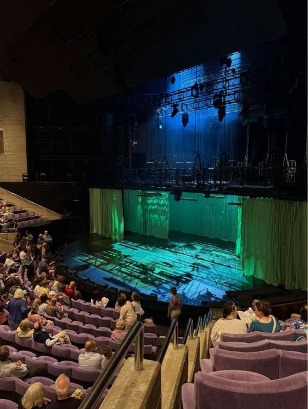 The Olivier Theatre at the National Theatre, section: Stalls, row: L, seat: 10