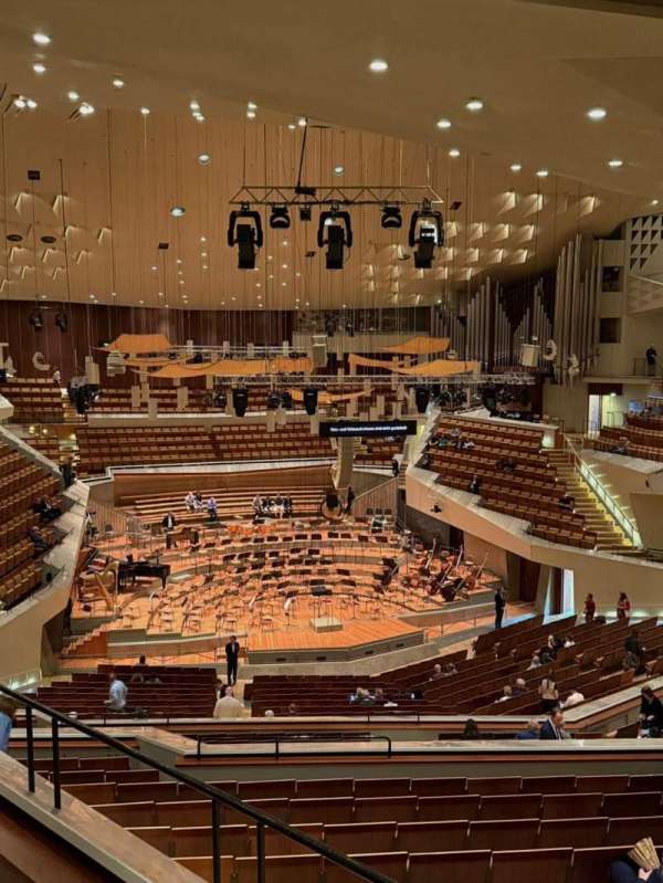 Berliner Philharmonie Großer Saal, section: D Links, row: 4, seat: 21