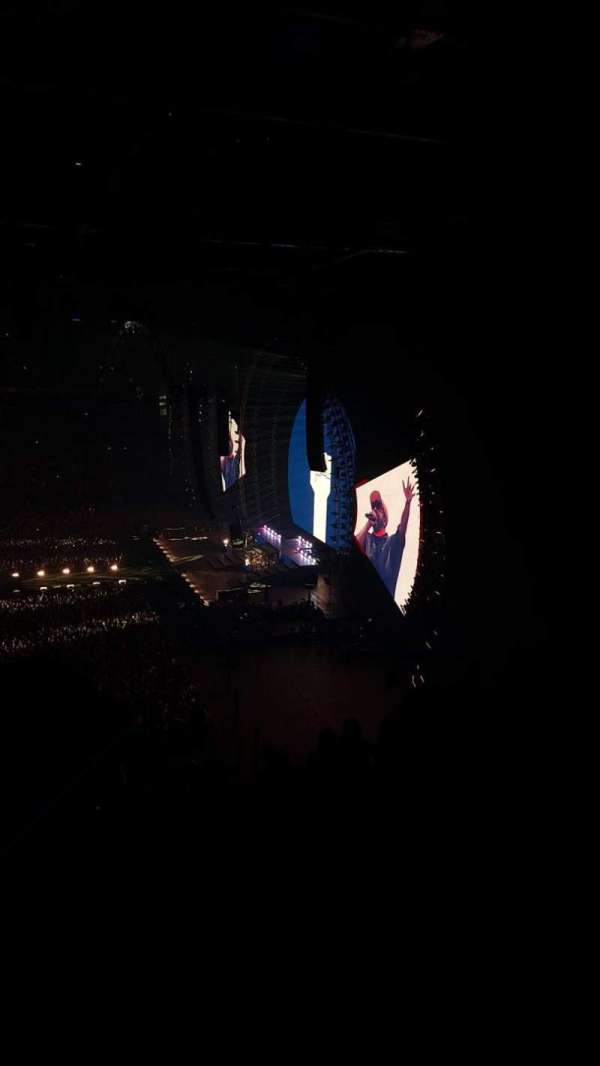 Paris La Défense Arena, section: 419, row: 58, seat: 22