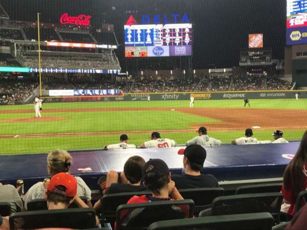 Truist Park, section: 20, row: 10, seat: 6