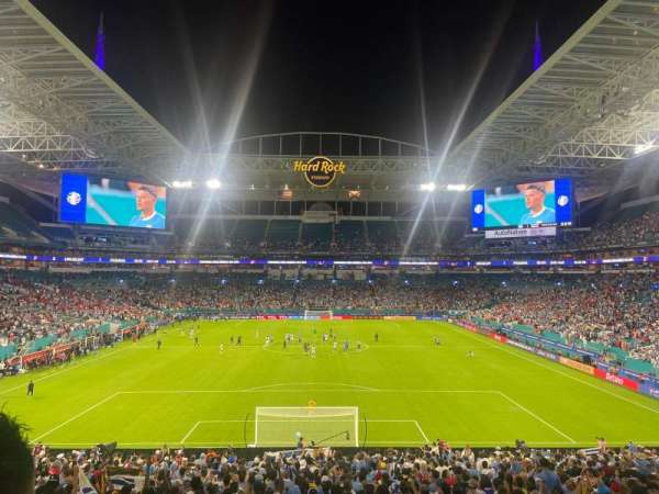 Hard Rock Stadium, section: 232, row: 2, seat: 12