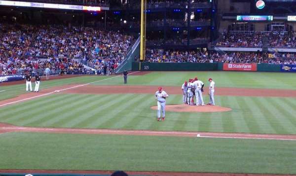 PNC Park, section: 112, row: E