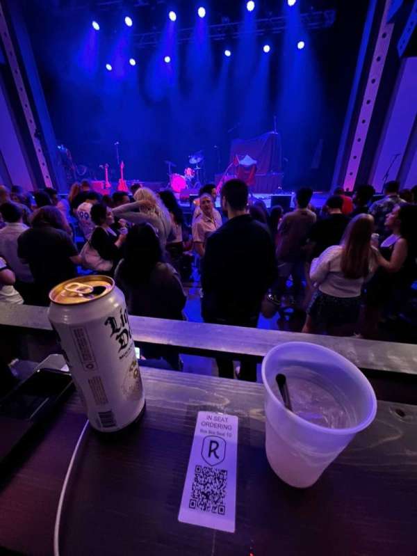 Roxian Theatre, section: Roxbox, row: 1, seat: 1
