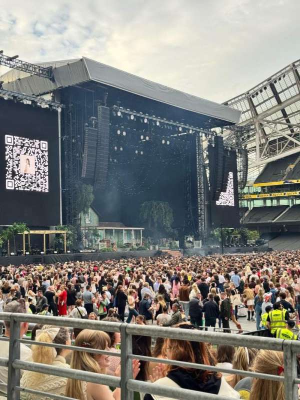 Aviva Stadium, section: COMS, row: A, seat: 23