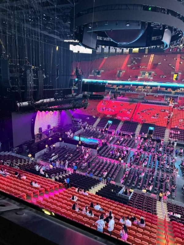 Kaseya Center, section: 324, row: 1, seat: 2