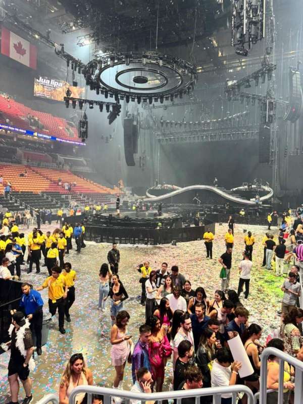 Kaseya Center, section: 111, row: 10, seat: 5