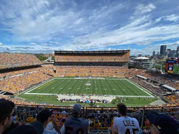 Acrisure Stadium, section: 535, row: H, seat: 12
