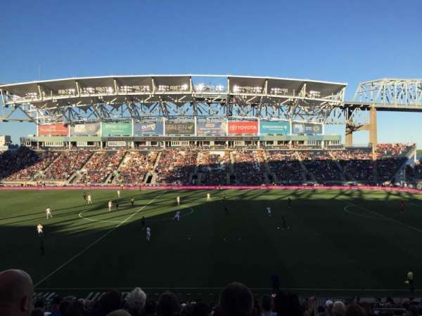 Subaru Park, section: 106, row: Z, seat: 6