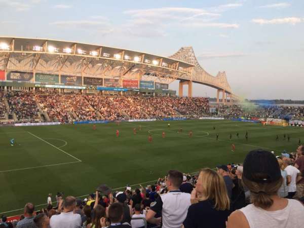 Subaru Park, section: 112, row: V, seat: 105