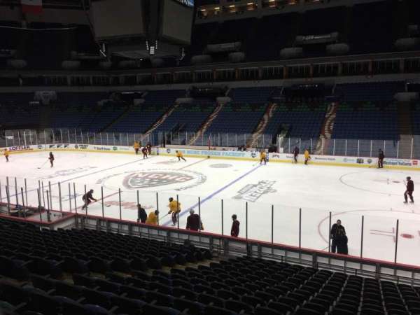Target Center, section: 109, row: U, seat: 5