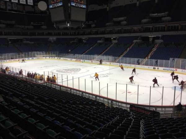 Target Center, section: 126, row: U, seat: 11