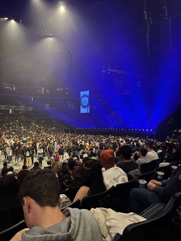 Spectrum Center, section: 114, row: K, seat: 21