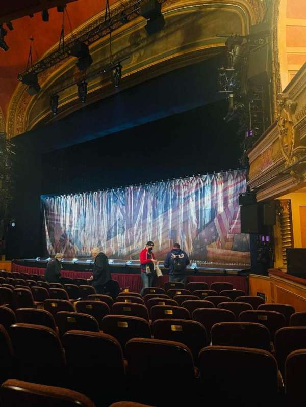 Todd Haimes Theatre, section: Orchestra R, row: K, seat: 16