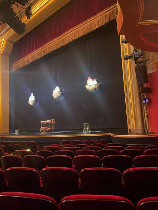 St. James Theatre, section: Orchestra R, row: H, seat: 20