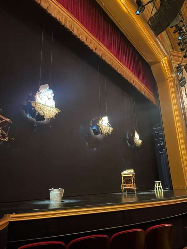 St. James Theatre, section: Orchestra L, row: C, seat: 9