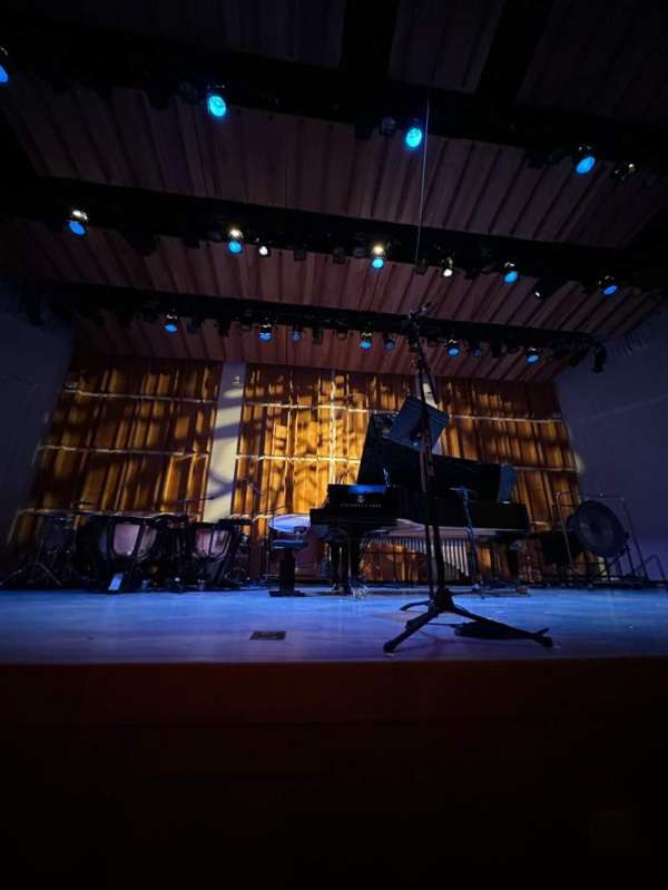 Merkin Hall at the Kaufman Music Center, section: Orchestra, row: A, seat: 110