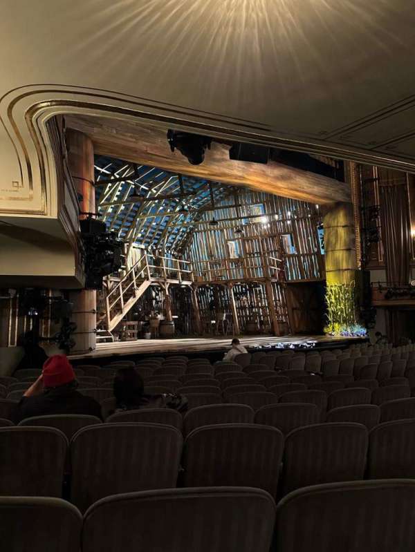 Nederlander Theatre, section: Orchestra L, row: M, seat: 23
