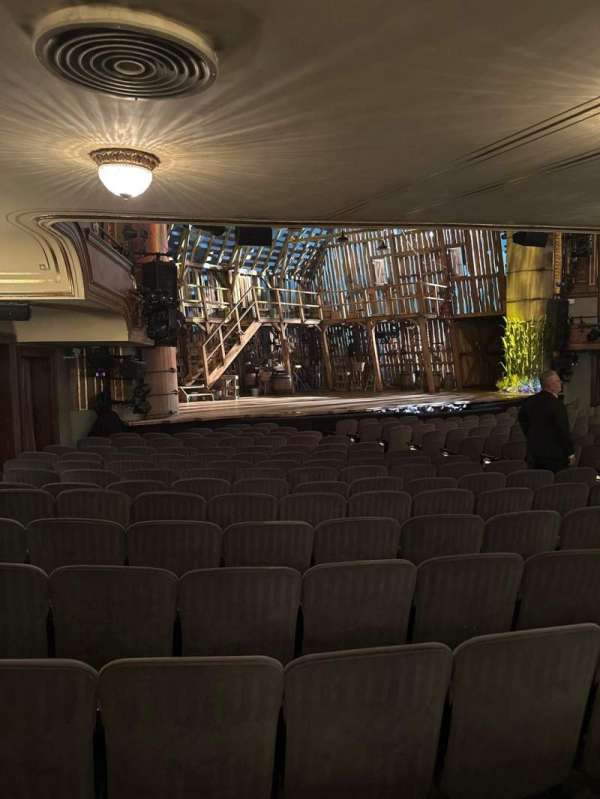 Nederlander Theatre, section: Orchestra L, row: P, seat: 23