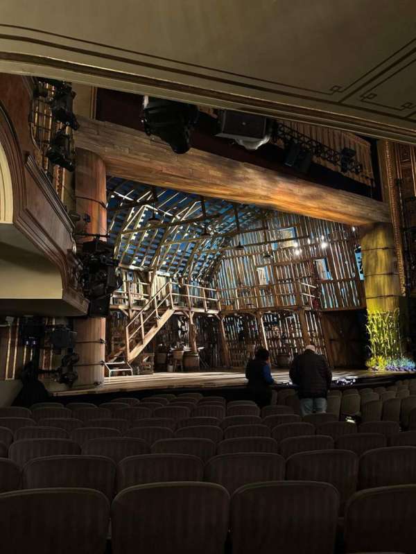 Nederlander Theatre, section: Orchestra L, row: L, seat: 19