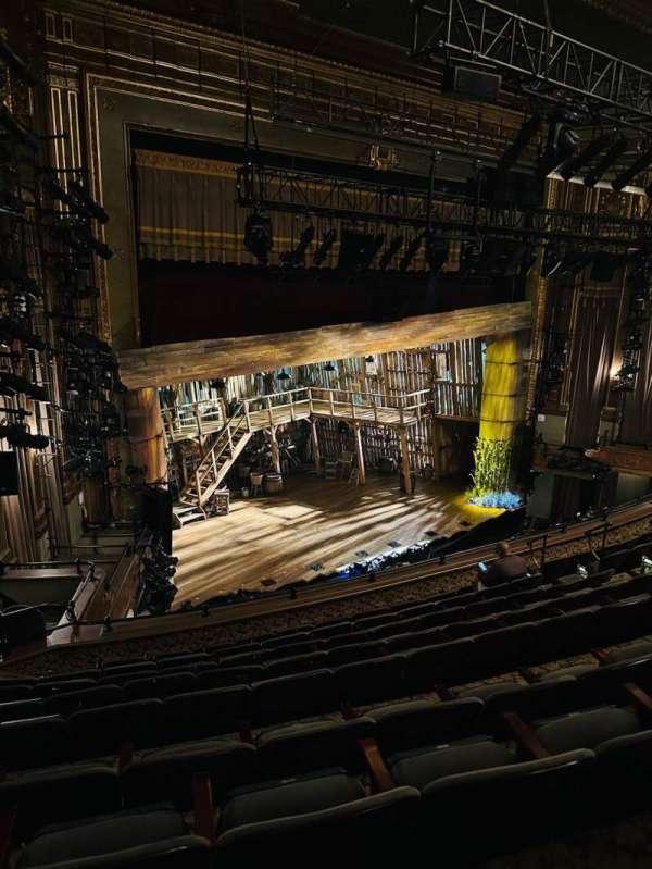 Nederlander Theatre, section: Mezzanine L, row: J, seat: 25