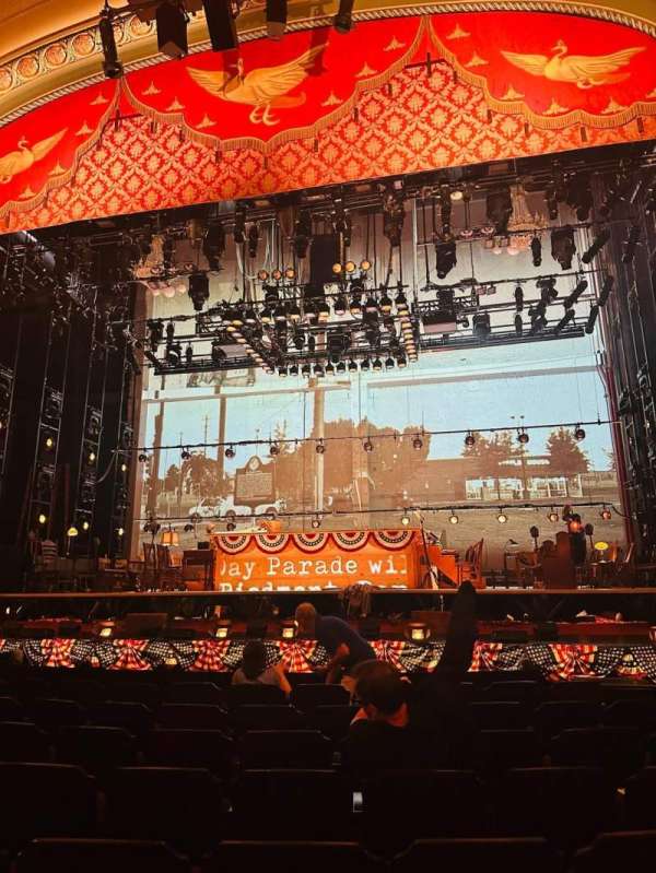 Bernard B. Jacobs Theatre, section: Orchestra C, row: H, seat: 104