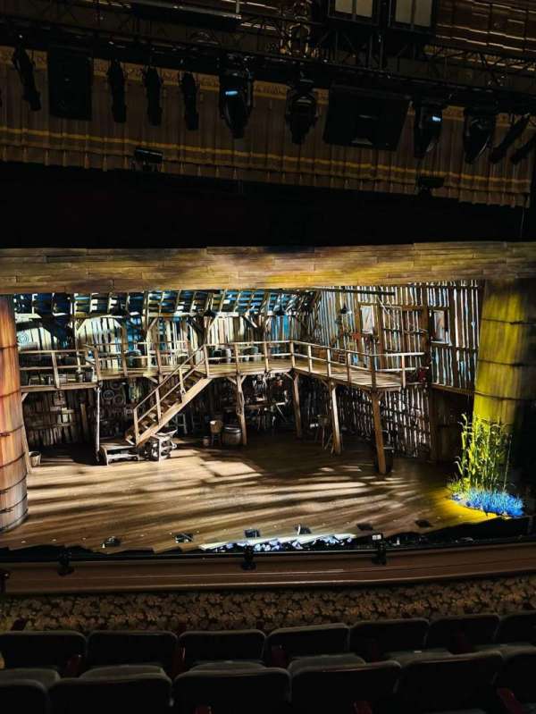 Nederlander Theatre, section: Mezzanine C, row: E, seat: 114