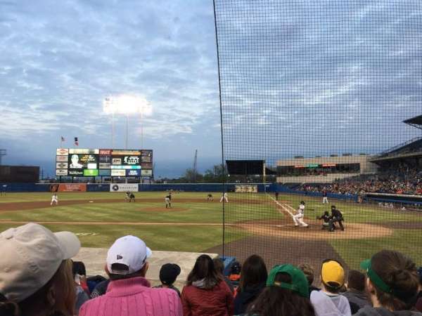 Harbor Park, section: 105, row: K, seat: 5