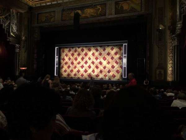 Hollywood Pantages Theatre, section: Orchestra RC, row: X, seat: 209