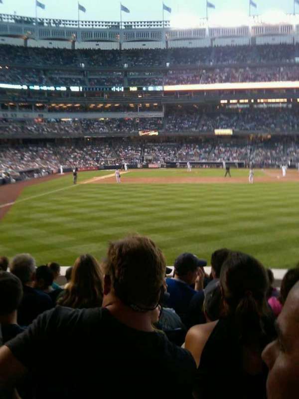 Yankee Stadium, section: 105, row: 18, seat: 16