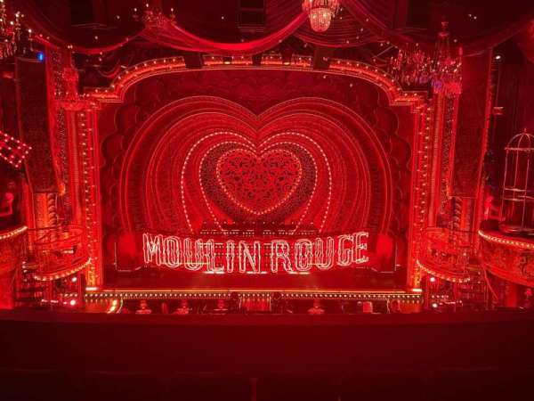 Al Hirschfeld Theatre, section: Mezzanine C, row: D, seat: 107