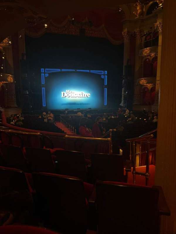 Academy of Music, section: Parquet Circle F, row: W, seat: 3
