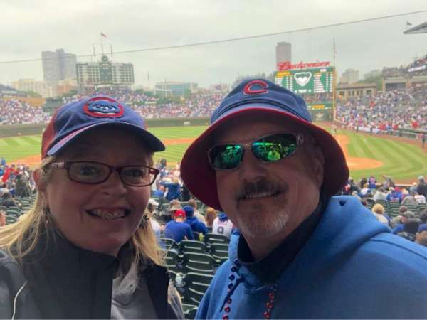 Wrigley Field, section: 115, row: 15, seat: 8