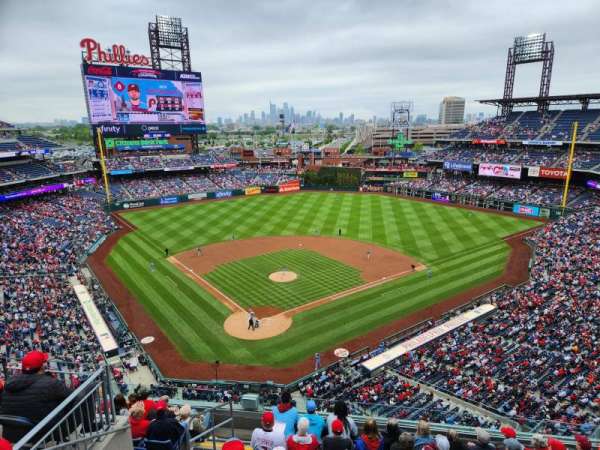 Citizens Bank Park, section: 419, row: 1, seat: 20