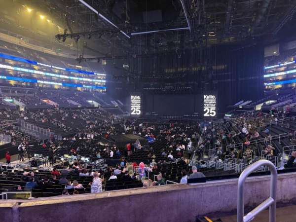 Crypto.com Arena, section: 206, row: 3, seat: 3