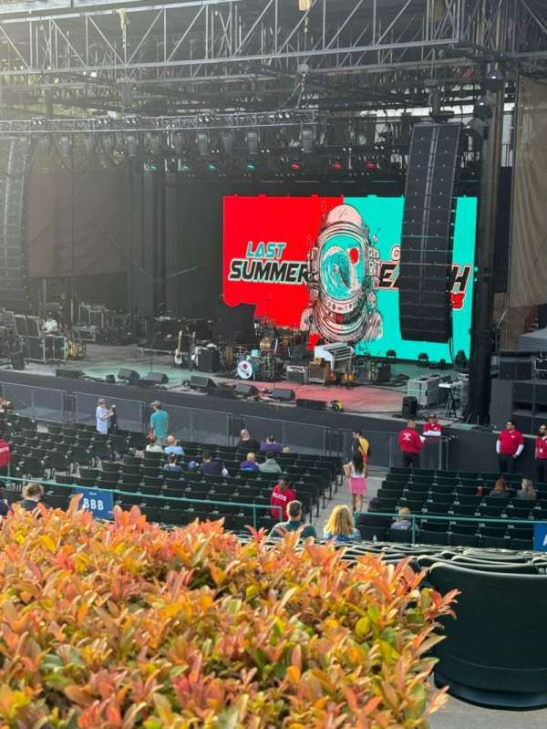 Cal Coast Credit Union Open Air Theatre, section: B, row: A, seat: 1