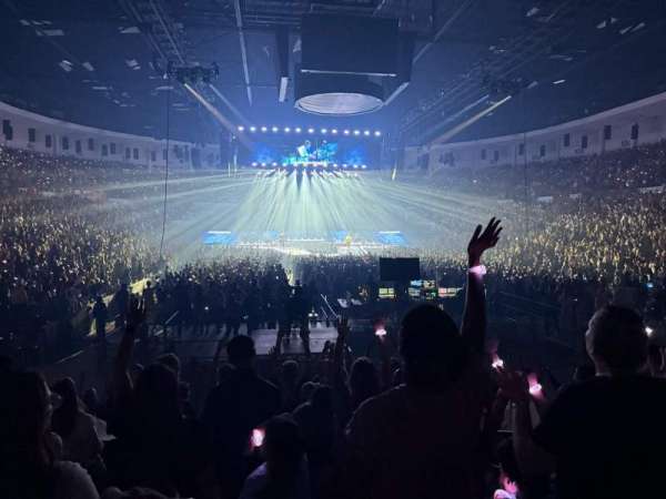 Pechanga Arena, section: L20A, row: 1, seat: 3