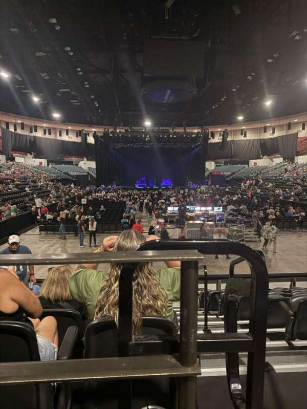 Pechanga Arena, section: L20A, row: 1, seat: 1