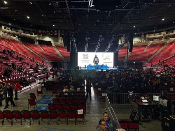 Viejas Arena, section: V, row: 6, seat: 1