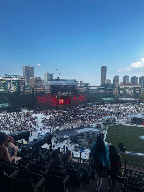 Wrigley Field, section: 311L, row: 8, seat: 1