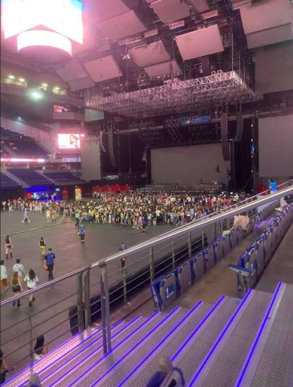 Movistar Arena, Madrid, section: 3, row: 4, seat: 3